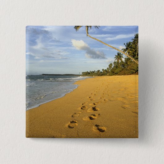 Strand Puerto Rico Button (Vorderseite)