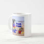 Strand Puggy Kaffeetasse (Vorderseite Links)