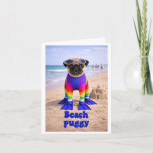 Strand-Puggy Karte