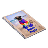 Strand Puggy Notizblock (Rechte Seite)