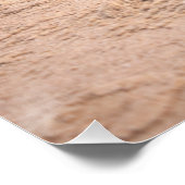 Strand-Puggy Poster (Ecke)