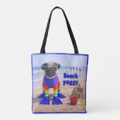 Strand-Puggy Tasche (Rückseite)
