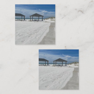 STRAND QUADRATISCHE VISITENKARTE