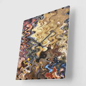 STRAND QUADRATISCHE WANDUHR (Winkel)