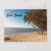 Strand Rarotonga Cook Islands Postkarte (Vorderseite)