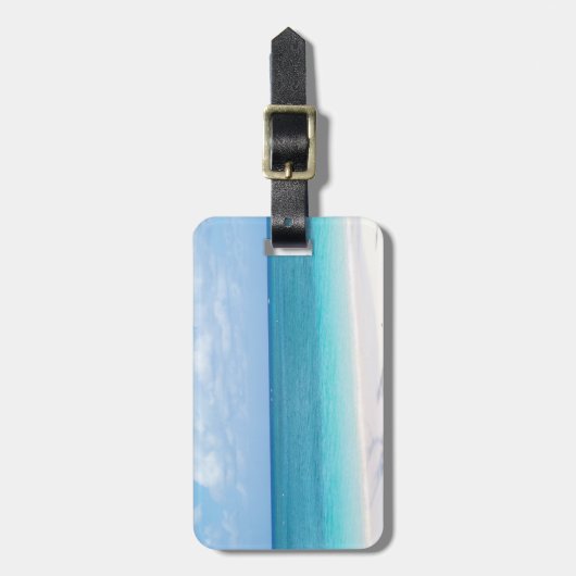 Strand-Reise-Gepäckanhänger Gepäckanhänger (Vorderseite vertikal)