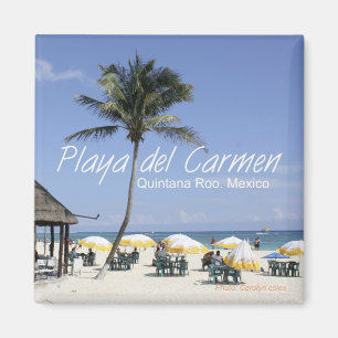 Strand-Reise-Kühlschrankmagnet Playa del Carmen Magnet