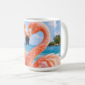 Strand Romantik Kaffeetasse Geschenk (VorderseiteRechts)