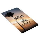 Strand ruft an und ich muss gehen magnet (Rechte Seite)
