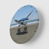 Strand Runde Wanduhr (Winkel)