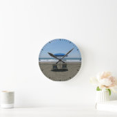 Strand Runde Wanduhr (Zuhause)