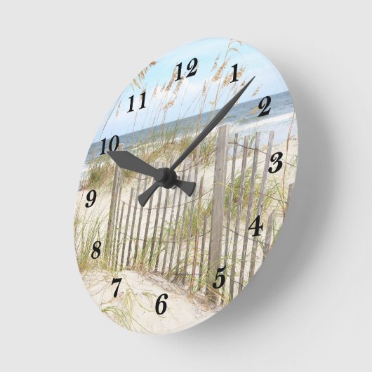 Strand Runde Wanduhr (Winkel)