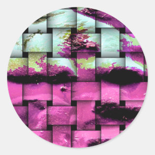 STRAND RUNDER AUFKLEBER