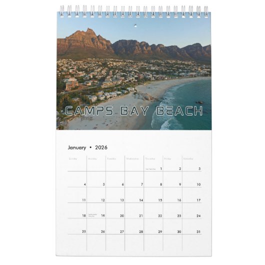 Strand Sammlung Mauer Kalender (Jan 2026)