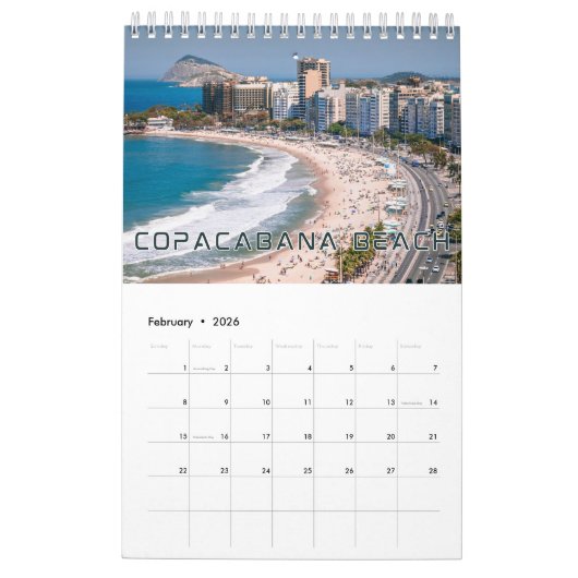 Strand Sammlung Mauer Kalender (Feb 2026)