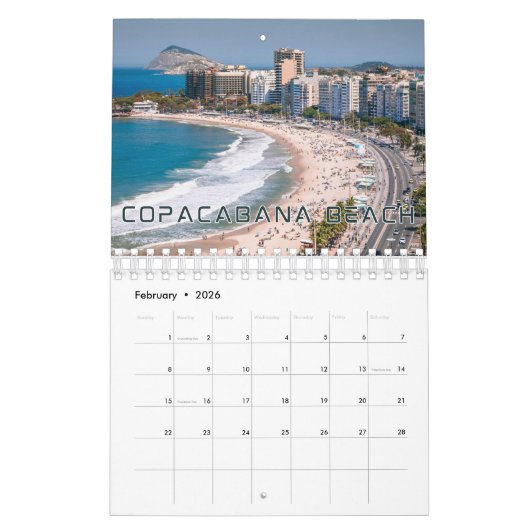 Strand Sammlung Mauer Kalender (Feb 2026)