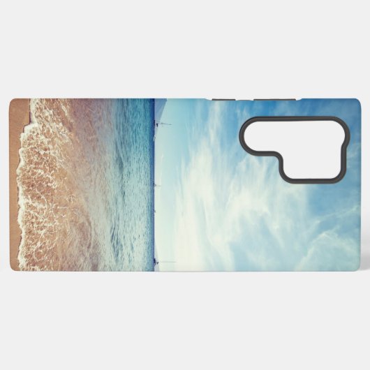 Strand Samsung Galaxy Hülle (Rückseite (Horizontal))