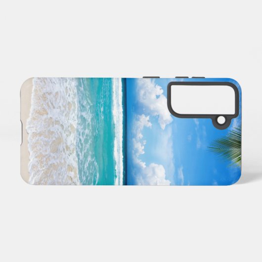 Strand Samsung Galaxy Hülle (Rückseite (Horizontal))