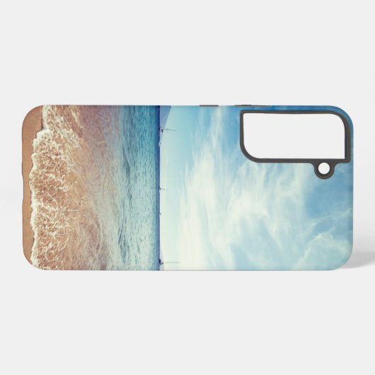 Strand Samsung Galaxy Hülle (Rückseite (Horizontal))