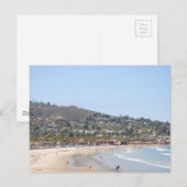 Strand San Diego Postkarte (Vorne/Hinten)