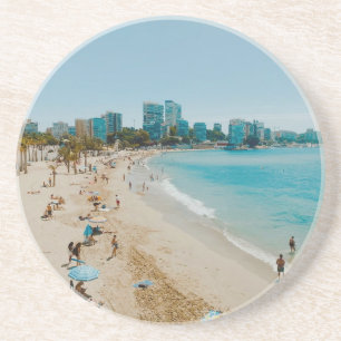 Strand San Juan - Alicante - Spanien Getränkeuntersetzer
