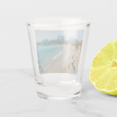 Strand San Juan - Alicante - Spanien Schnapsglas (Rückseite)