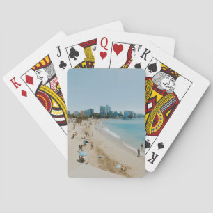 Strand San Juan - Alicante - Spanien Spielkarten