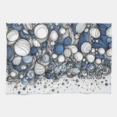 Strand Sand - Abstrakt Geschirrtuch (Horizontal)