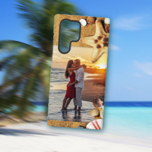 Strand Sand benutzerdefinierte Foto-Vorlage Handyh Samsung Galaxy Hülle