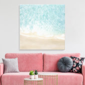 Strand Sand Canvas - Print Leinwanddruck (Insitu (Wohnzimmer))