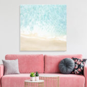 Strand Sand Canvas - Print Leinwanddruck (Insitu (Wohnzimmer))