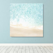 Strand Sand Canvas - Print Leinwanddruck (Insitu (Holzboden))