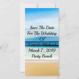 Strand Sand Meer Termin merken Save The Date
