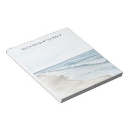 Strand Sand Ozean Notizblock