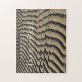 Strand-Sand-Puzzlespiel Puzzle