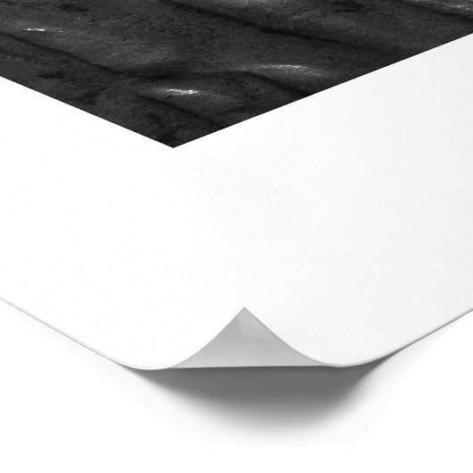 Strand Sand Ripples Poster (Ecke)