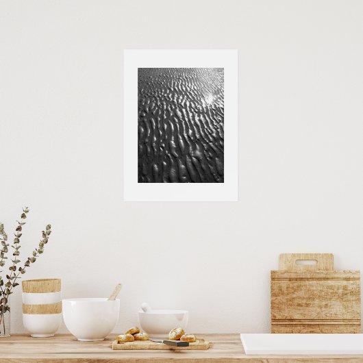 Strand Sand Ripples Poster (Küche)