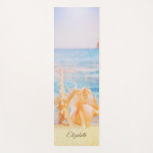 Strand, Sand Seashell, Seastar Yogamatte (Vorderseite)