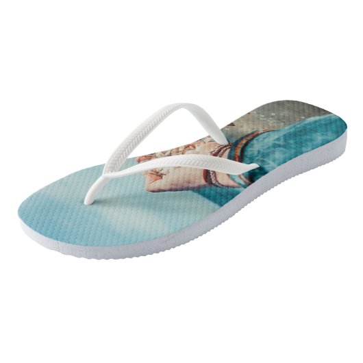 Strand Sand & Seashells Badesandalen (Schrägansicht)