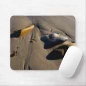 Strand/Sand/Steine/Felsen/Kieselsteine Mousepad (Mit Mouse)