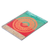 Strand Sand, Strandtuch, Ozean Notizblock (Linke Seite)