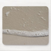 Strand Sand und Meeresschaum Mousepad (Vorne)
