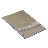 Strand Sand und Meeresschaum Notizblock (Rechte Seite)