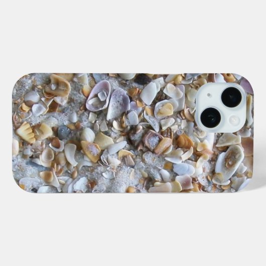 Strand Sand und Muscheln Case-Mate iPhone Hülle (Rückseite (Horizontal))