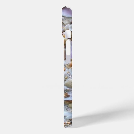 Strand Sand und Muscheln Case-Mate iPhone Hülle (Rückseite / Links)