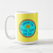 STRAND, SAND UND SONNE! FABULOUS FUN SUNNY GIFT TA KAFFEETASSE (Links)