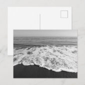 Strand/Sand/Waves Einladungspostkarte (Vorne/Hinten)