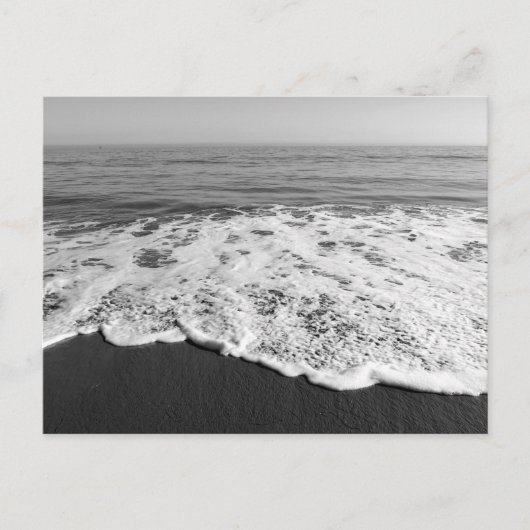 Strand/Sand/Waves Einladungspostkarte (Vorderseite)