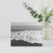 Strand/Sand/Waves Einladungspostkarte (Stehend Vorderseite)