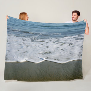 Strand/Sand/Waves Fleecedecke